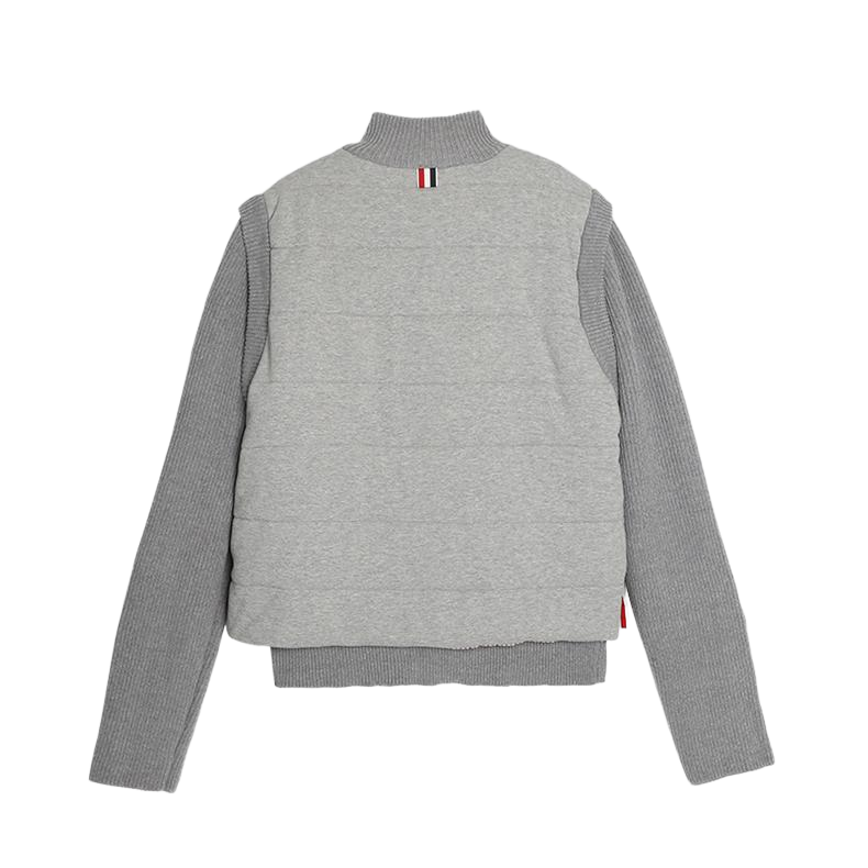 Unisex double-sided fake two-piece jacket | Thom Browne