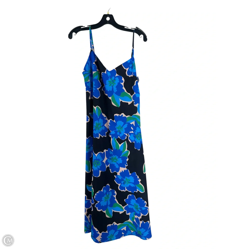 Dress Casual Midi By Clothes Mentor In Floral Print, Size: Osfm