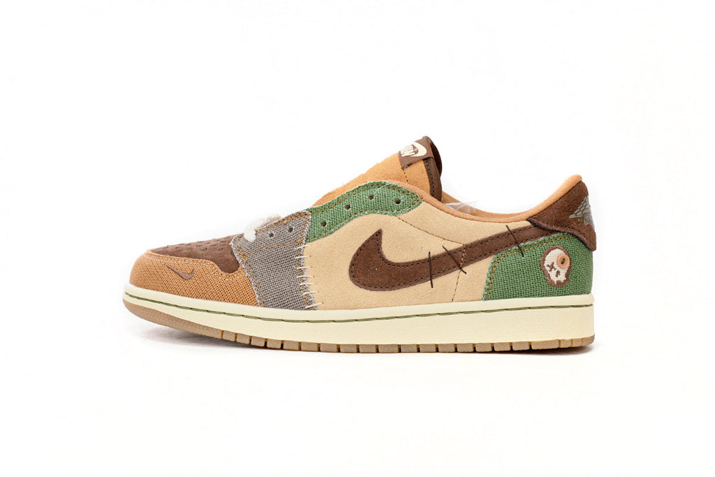 Jordan 1 Retro Low OG Zion Williamson Voodoo Reps Sneaker DZ7292-200