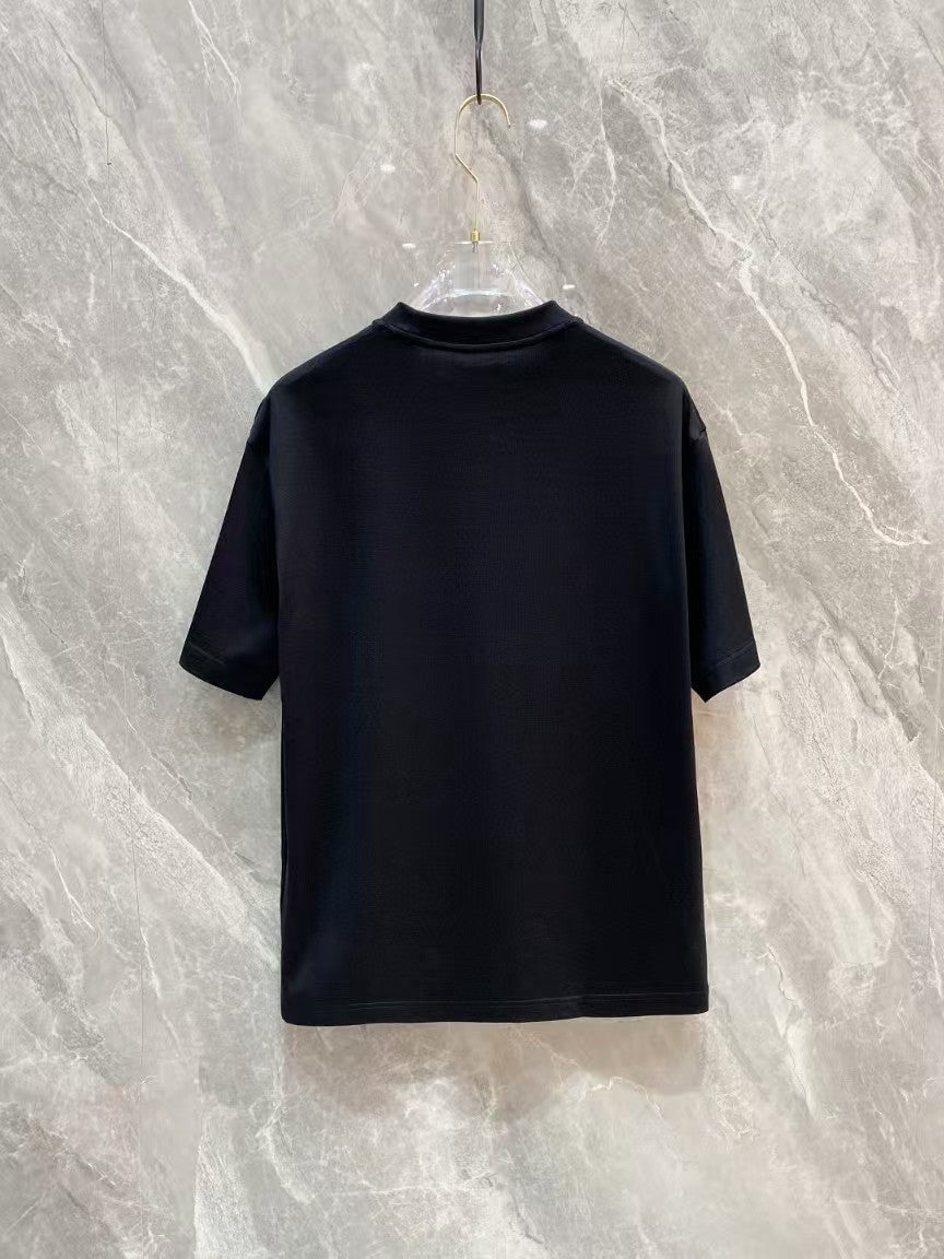 AMIRI Beverly Hills Rodeo Drive Crest Graphic Short‑Sleeve Tee