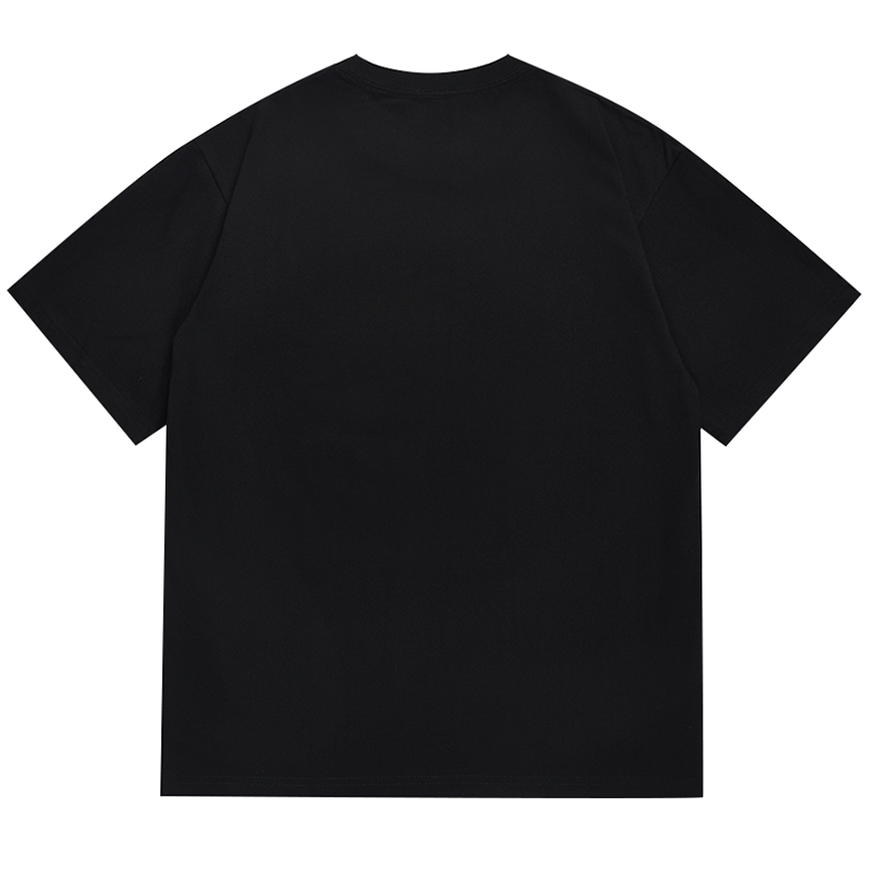 BAPE Check College Ape Head Men's T-Shirt - Black