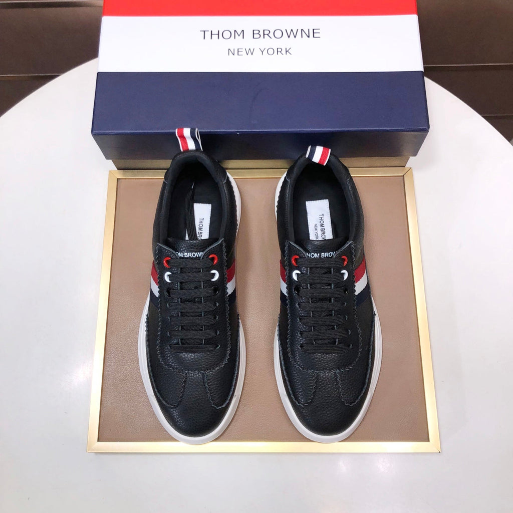 Full-Grain Leather Sneaker II — Heritage Low-Top