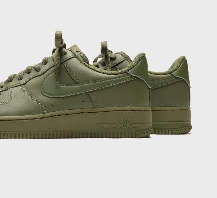 Nike Air Force 1 '07 'Army Olive/Black' Sneakers