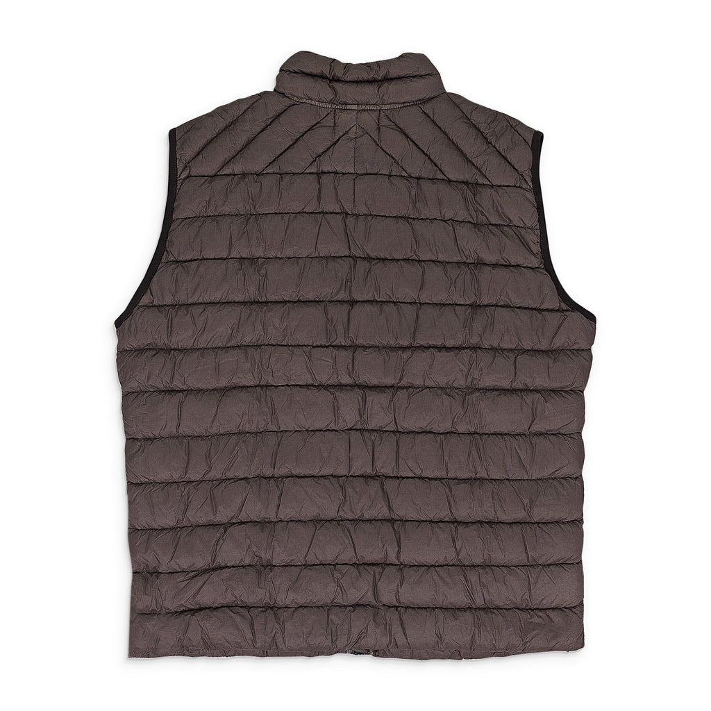 BURGUNDY DOWN SLEEVELESS VEST