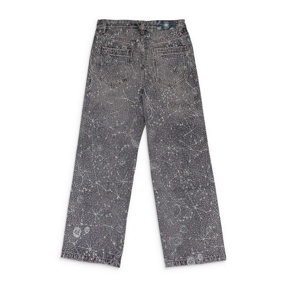 BLACK 20K ZODIAC DIAMOND DENIM