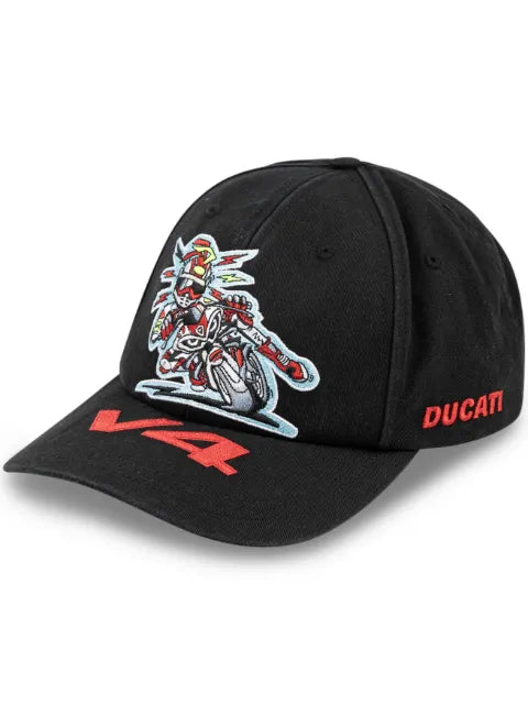 Supreme x Ducati "Black" baseball cap