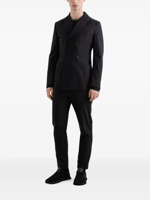 Dolce & Gabbana double-breasted patch-pocket blazer
