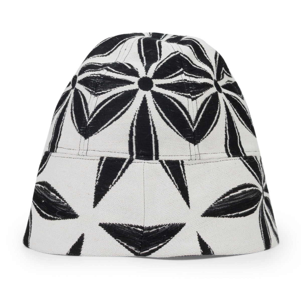 Ivory Jacquard Bucket Hat