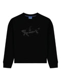 Paul & Shark shark-print cotton sweatshirt