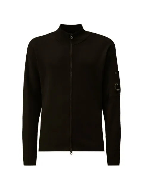 C.P. Company cotton sea island zipped Lens cardigan