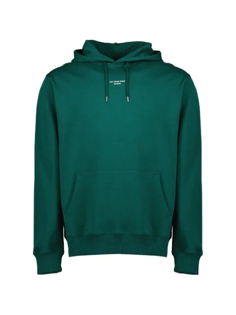Drôle De Monsieur slogan-detail hoodie