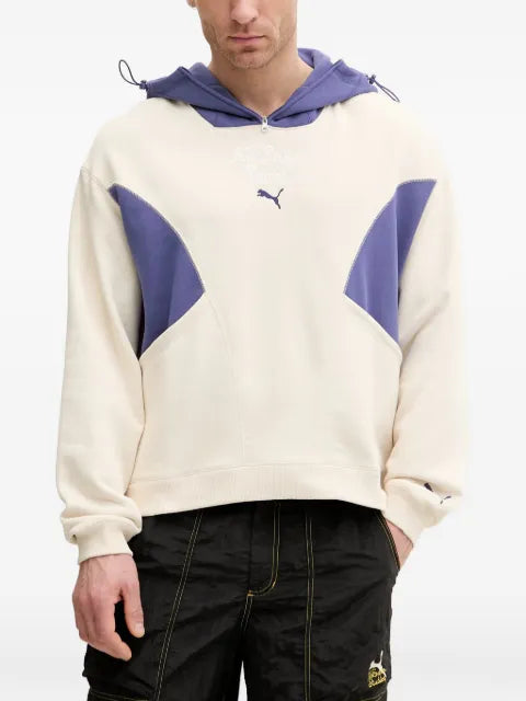 PUMA x KidSuper colour-block hoodie