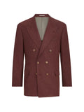 Brunello Cucinelli virgin wool and cashmere flannel Cavallo Tailor blazer
