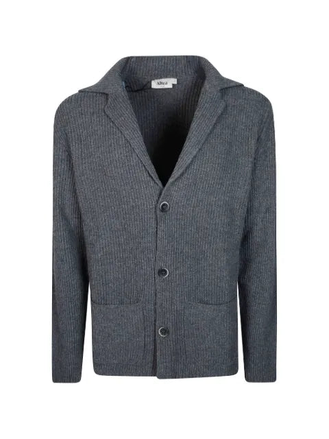 Altea ribbed-knit shawl-collar cardigan