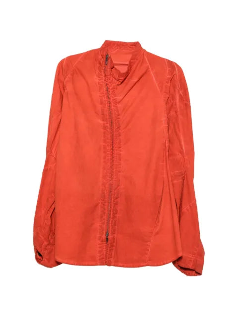 Leon Emanuel Blanck asymmetric-zip shirt jacket