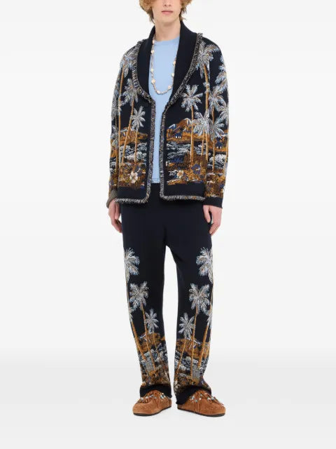 Alanui Diamond Head fringed cardigan