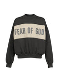 ESSENTIALS cropped panelled sweatshirt