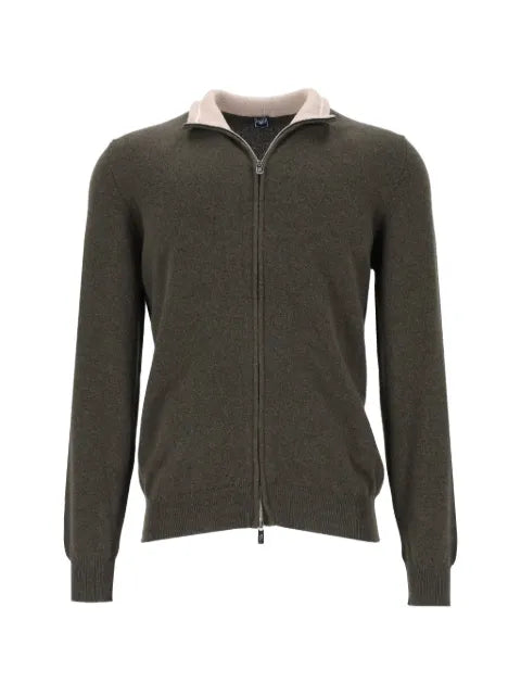 Fedeli zip-up cashmere cardigan