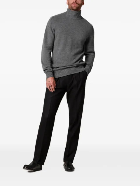 Profuomo roll-neck knitted sweater