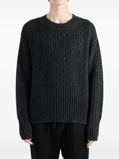 TAIGA TAKAHASHI Lot.525 ribbed-knit crew-neck sweater