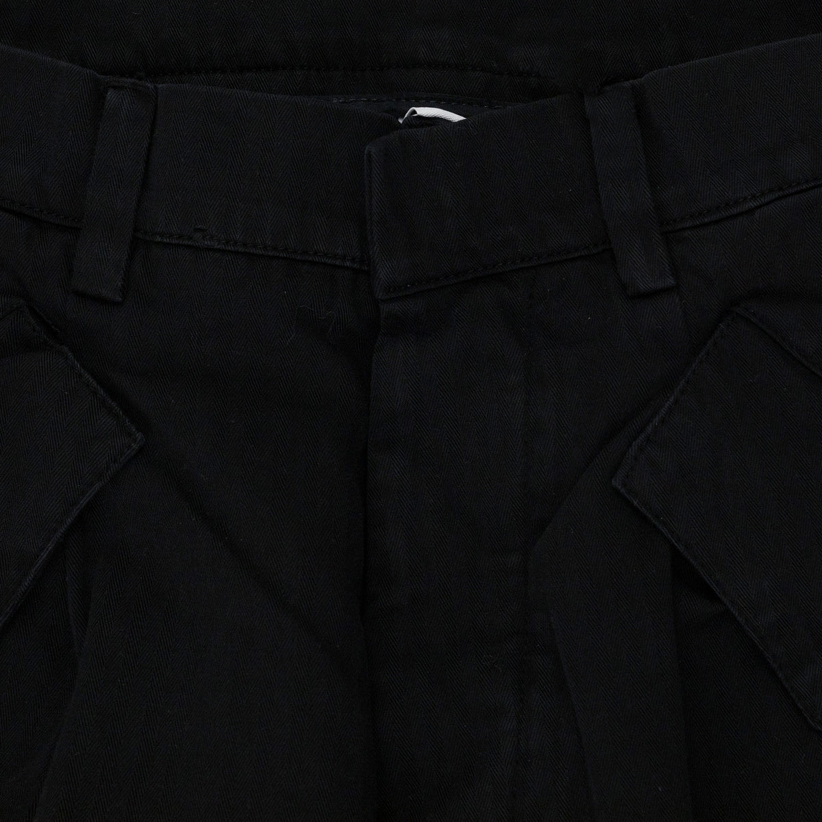Black Relaxed Cargo Pants