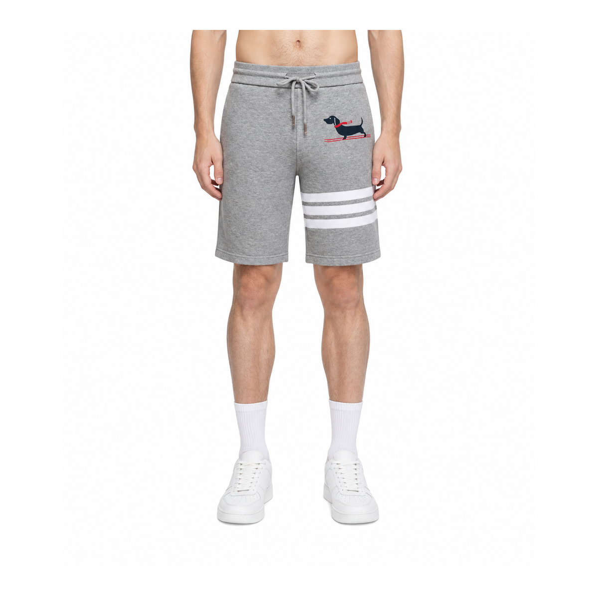 Thom Browne Style Puppy Shorts