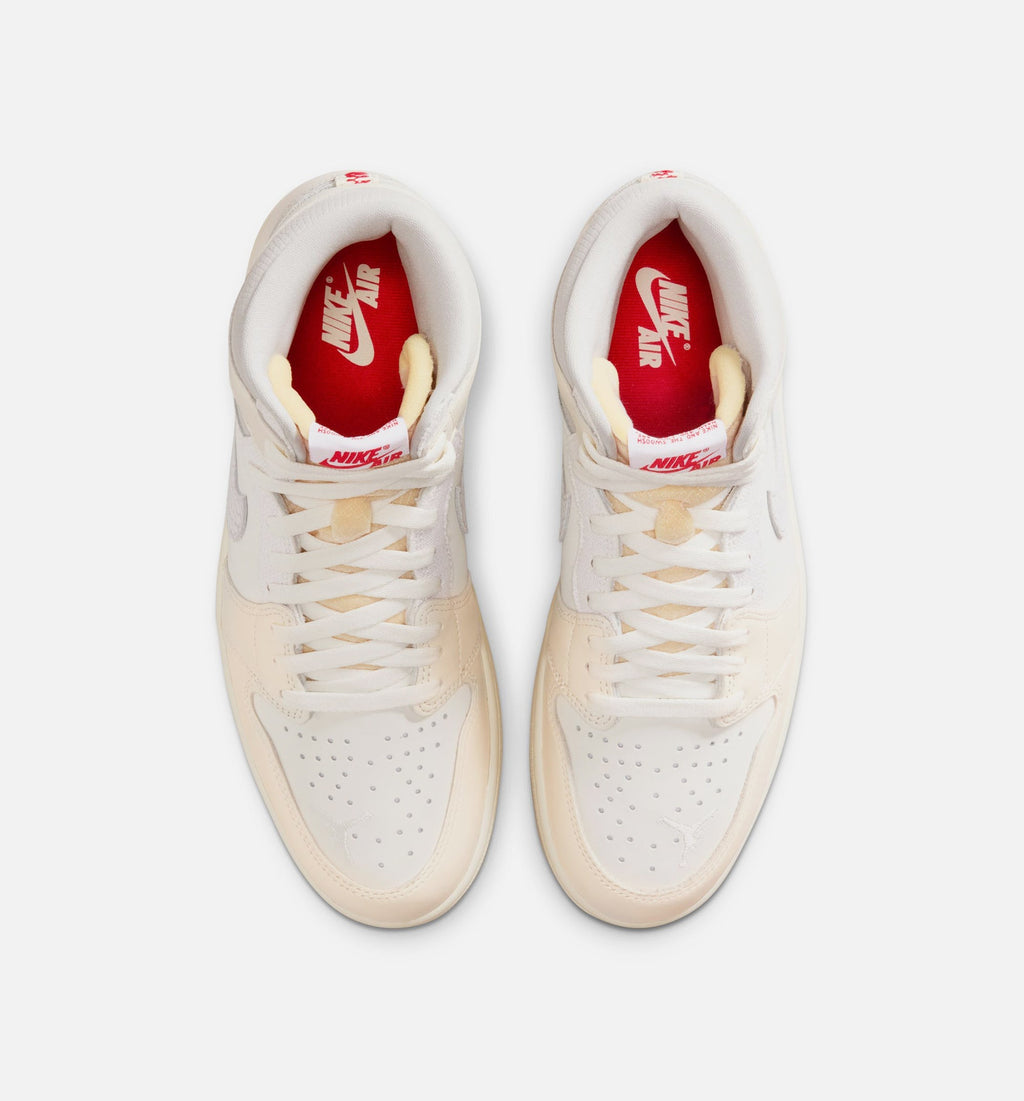 Air Jordan 1 Retro High OG Sail Men's Lifestyle Shoes - Sail/University Red/Pale Ivory/Coconut Milk/Phantom