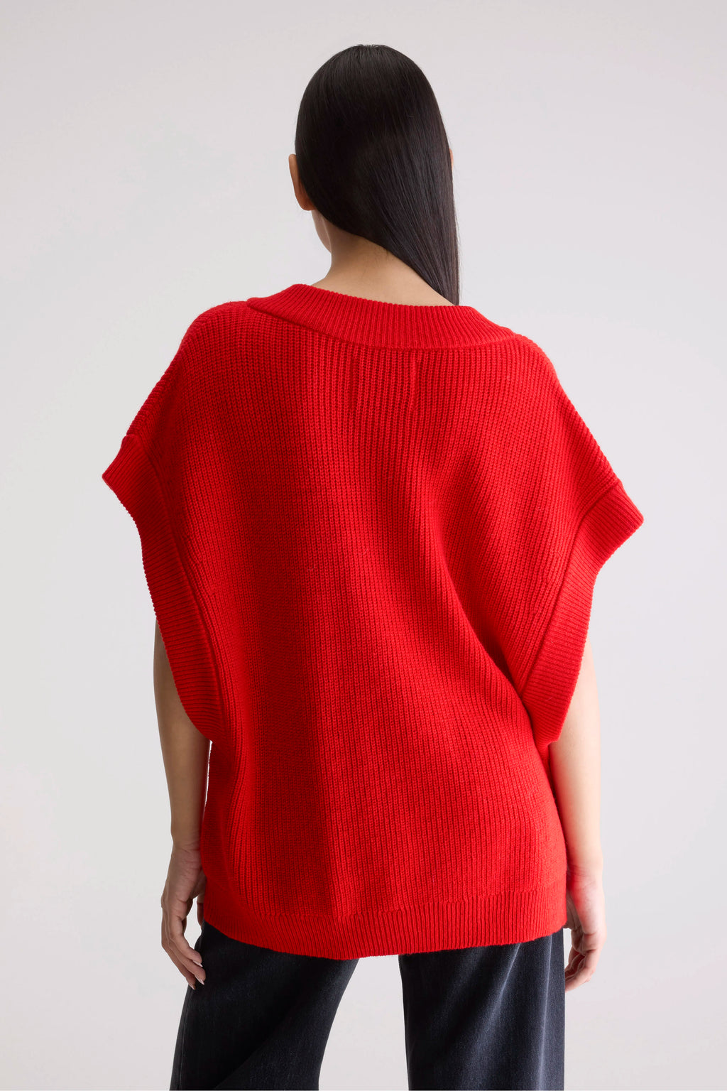 Labi sleeveless sweater (252 / W / SANGUINE)