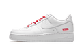 Supreme x Nike Air Force 1 Low 'Mini Box Logo - White' (CU9225-100) Men's & Women's Sneakers