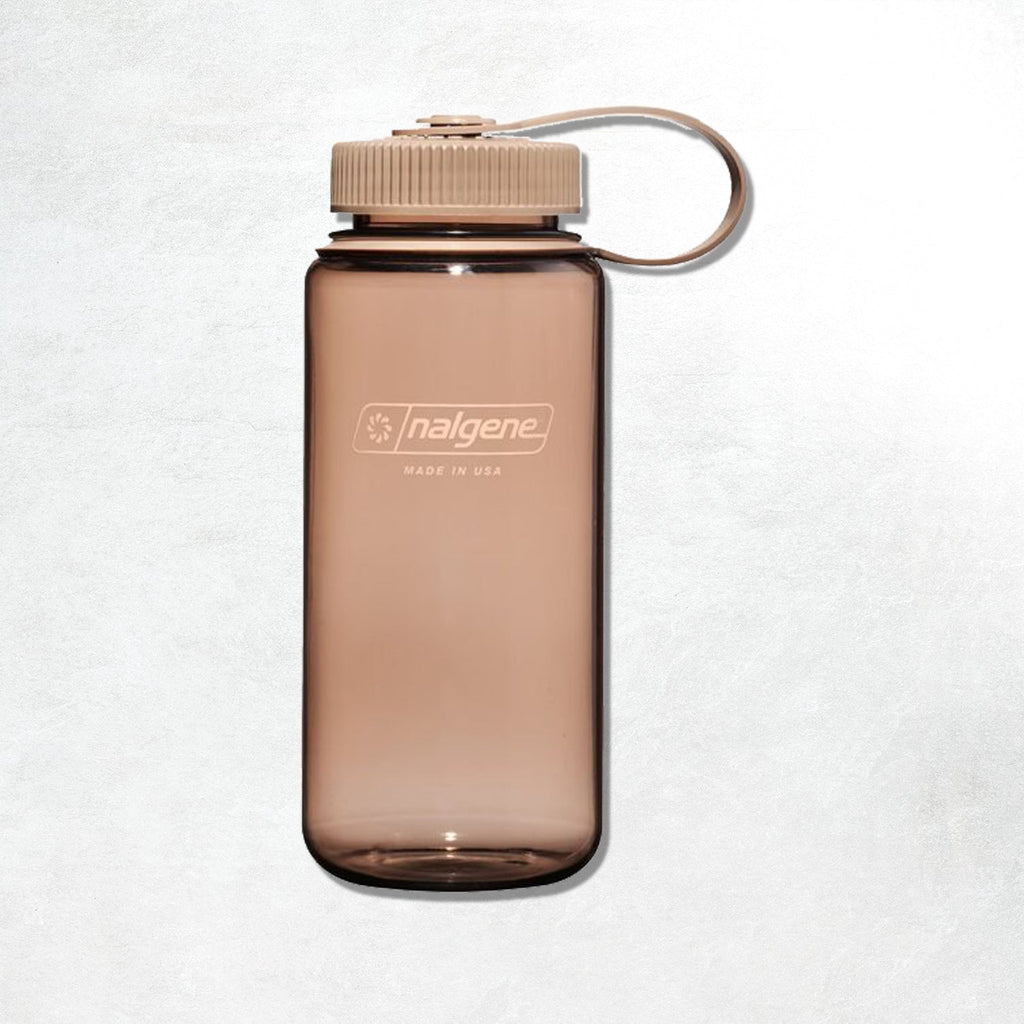Nalgene 1L Wide Mouth Tritan Sustain Water Bottle: Monochrome MOCHA