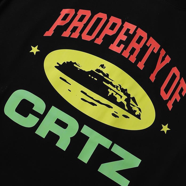 Corteiz Graffiti Graphic Tee Loose Unisex High Street T-Shirt