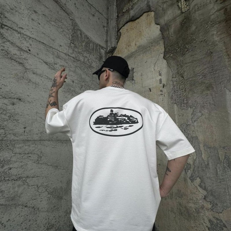 Corteiz Graffiti Graphic Tee Loose Unisex High Street T-Shirt