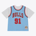 M&N NBA Chicago Bulls 1995 Dennis Rodman Best In Class Short Sleeve Jersey Tee