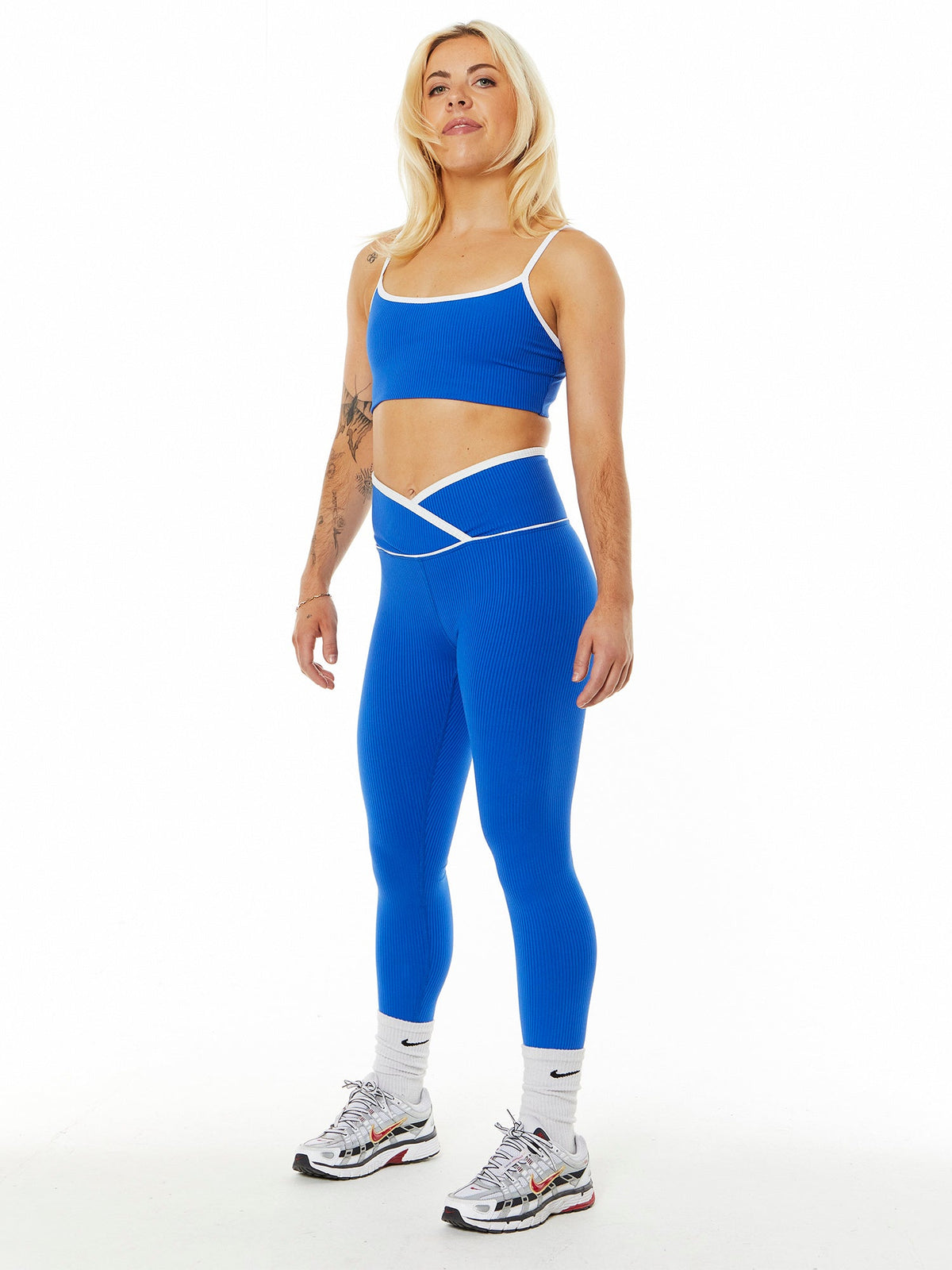 Ribbed 2-Tone Veronica legging