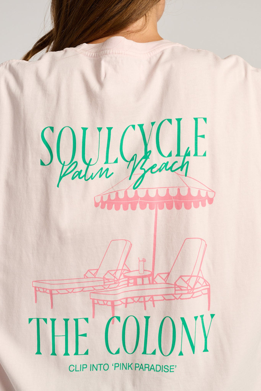 SoulCycle x The Colony Ruby Tee