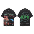 Godspeed Dark Scene Green G Back Graphic T-Shirt