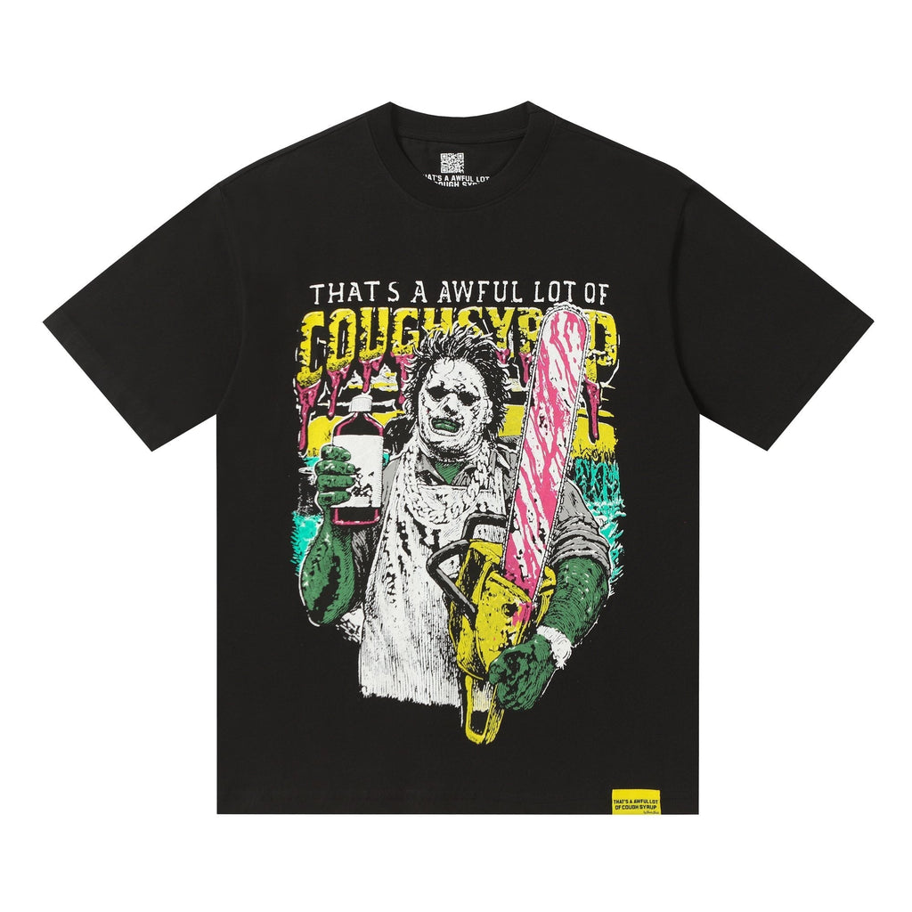THAT'S A AWFUL LOT OF COUGH SYRUP Distressed Graphic T-Shirt