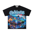 MAJESTIK Car Carnival Graphic T-Shirt