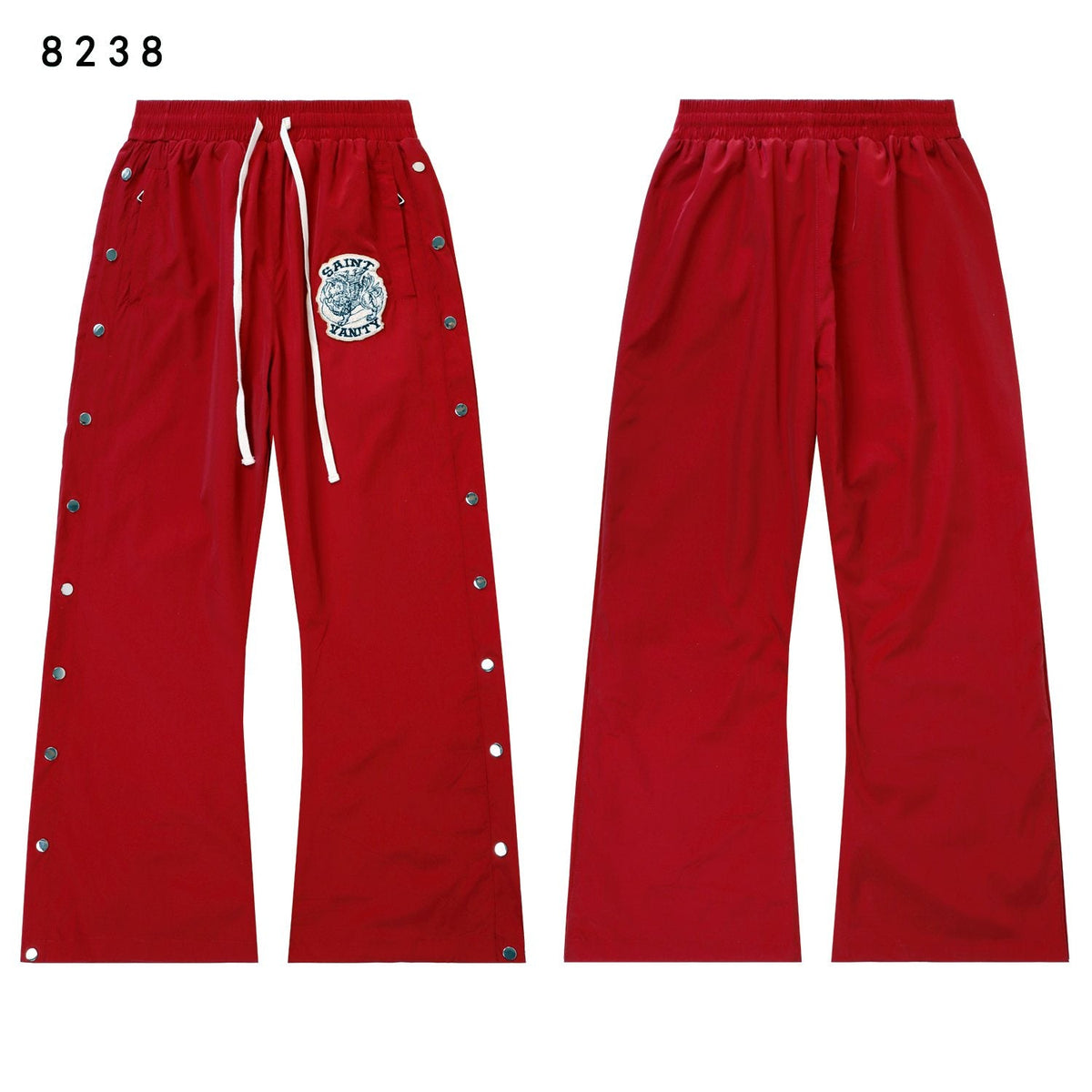 SAINT Vanity Patch Hooded Jacket & Snap-Pant Matching Set