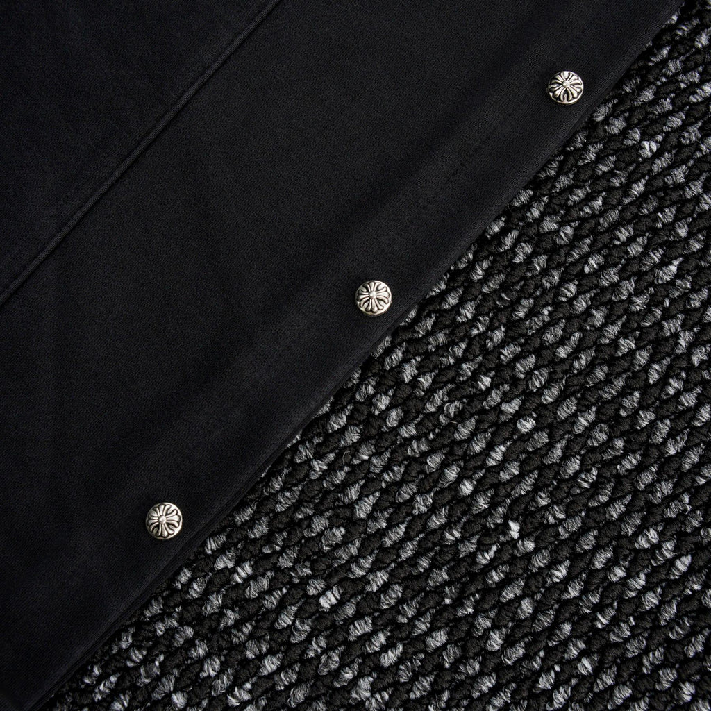 Chrome Hearts Cross Rivet Side-Snap Pants