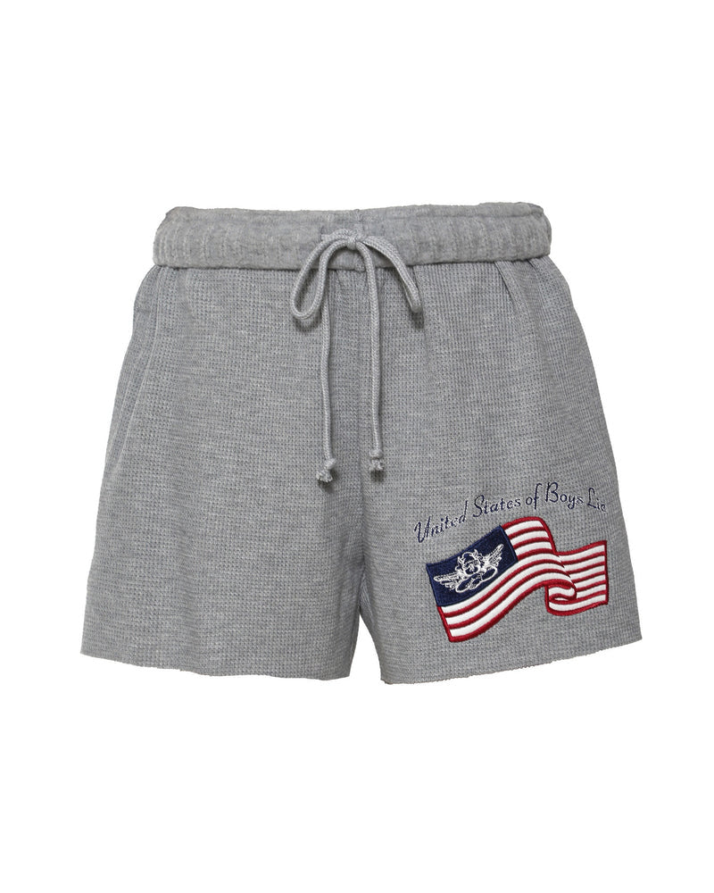 Boys Lie United States of Boys Lie Basic Shorts