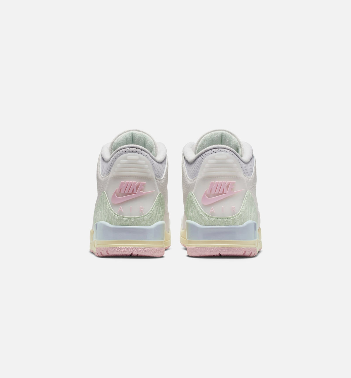 Air Jordan 3 Retro Sail and Jade Aura Men's Sneakers