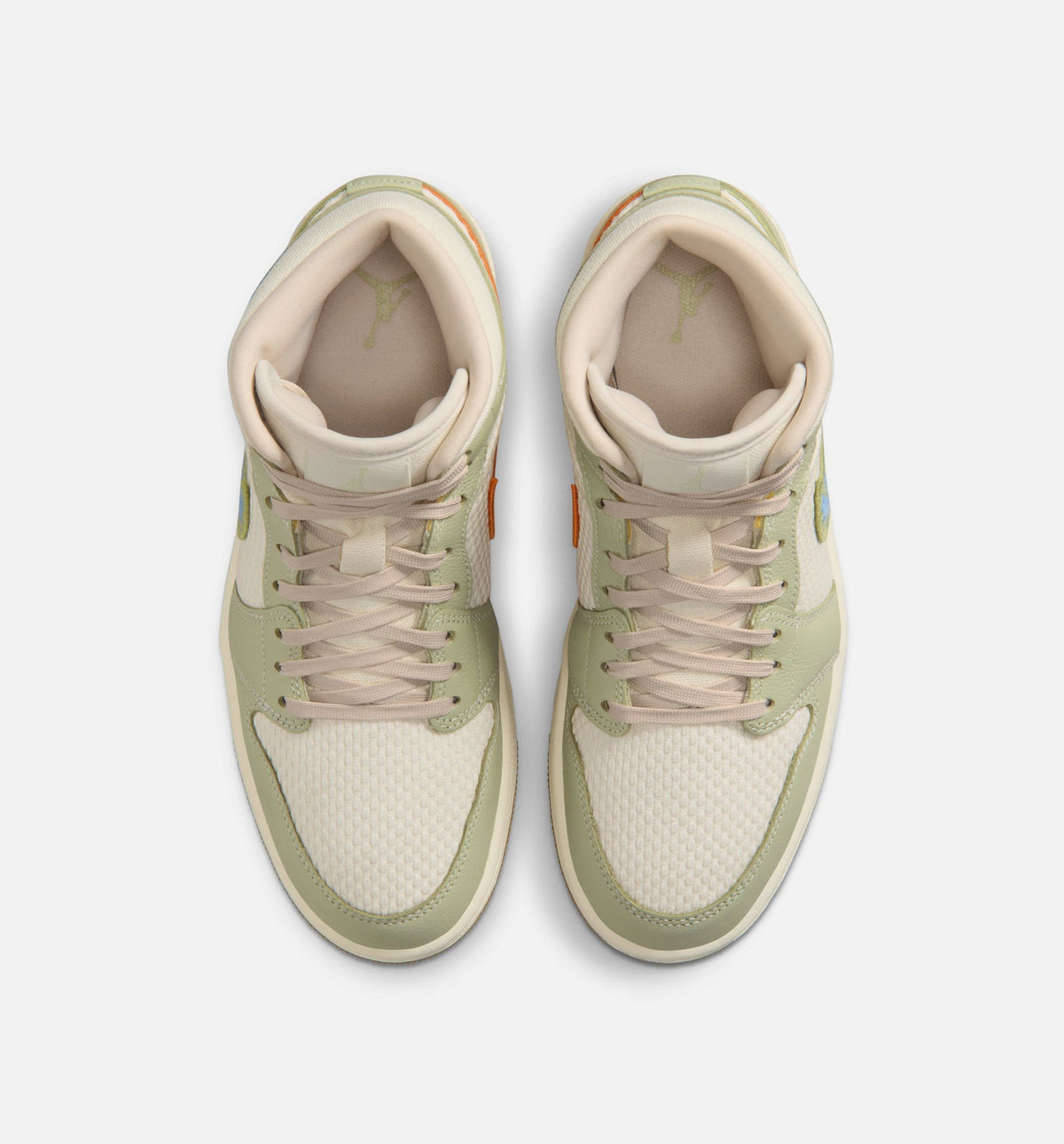 Air Jordan 1 Mid SE – Women's Lifestyle Shoe in Olive Aura/Pearl White/Lawn