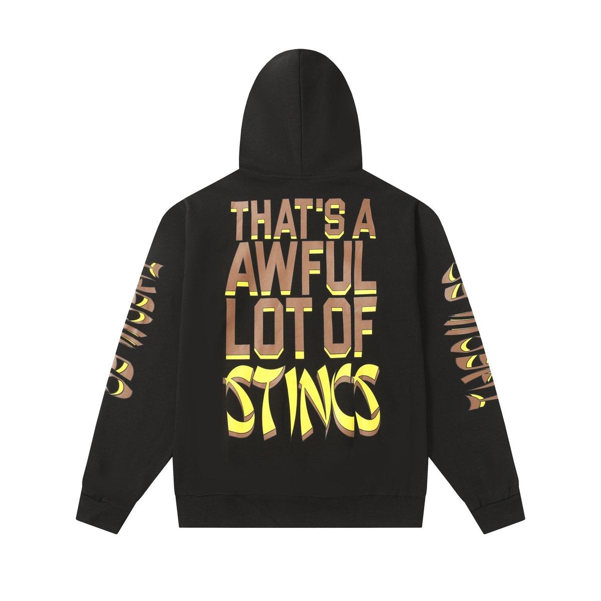 THAT'S A AWFUL LOT OF COUGH SYRUP Stings Character Graphic Hoodie