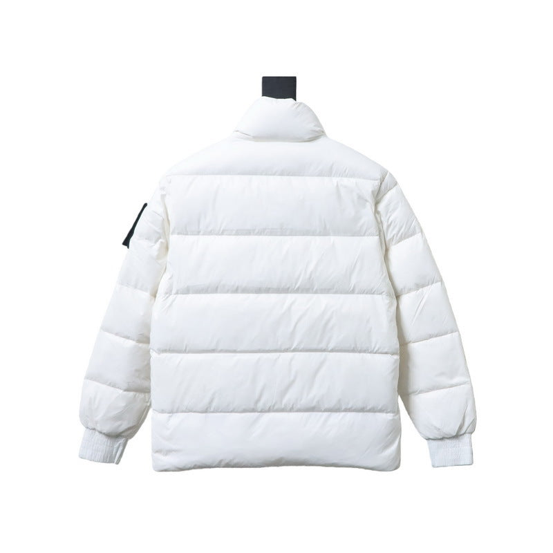 Moose Knuckles 09 Double Gold Scissors Down Jacket White
