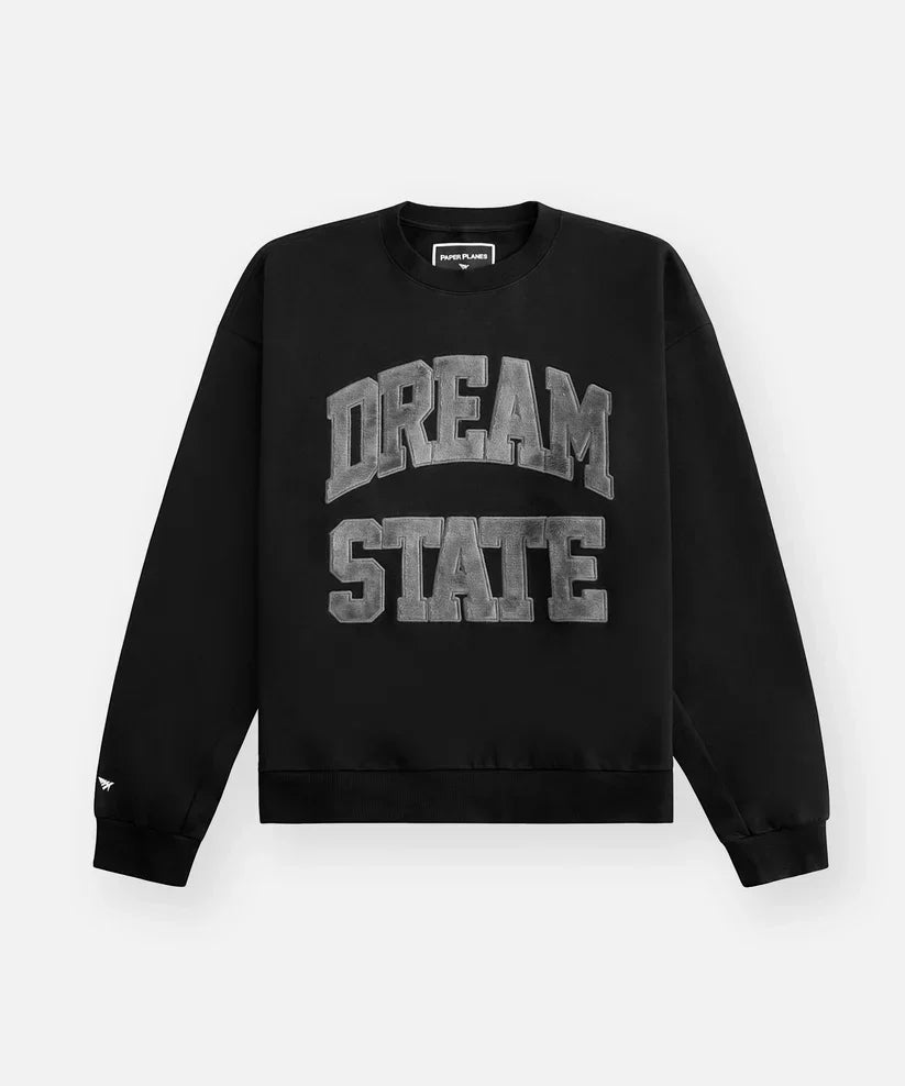 Paper Planes Dream State Crewneck 'Black'