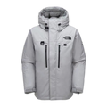 The North Face Himalayan Down Parka | Grey & White | 700-Fill