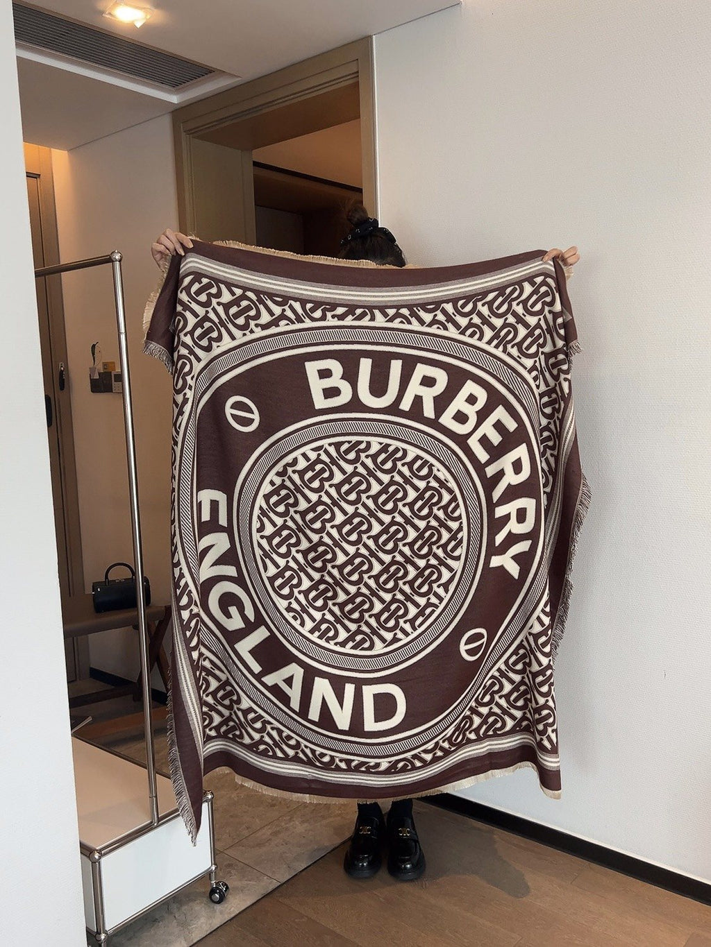 Burberry Graphic Square Scarf