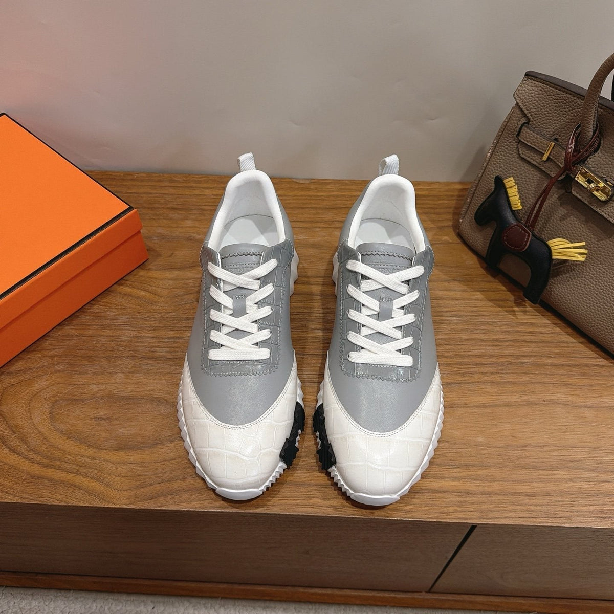 Hermès Lace-Up Sneakers